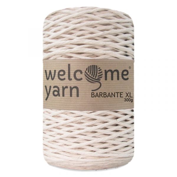 Welcome Yarn Fio Macramê Barbante Xl 3mmx120M Cru 15 300G