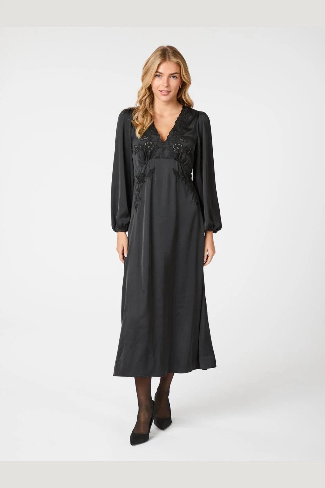 Neo Noir Coco Soft Satin Dress 163739