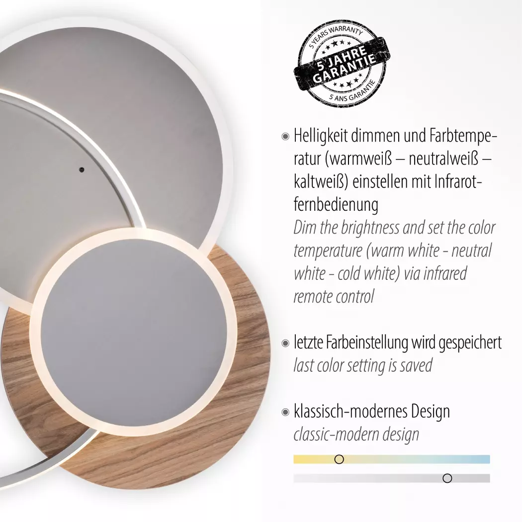 LED-Deckenleuchte Palma