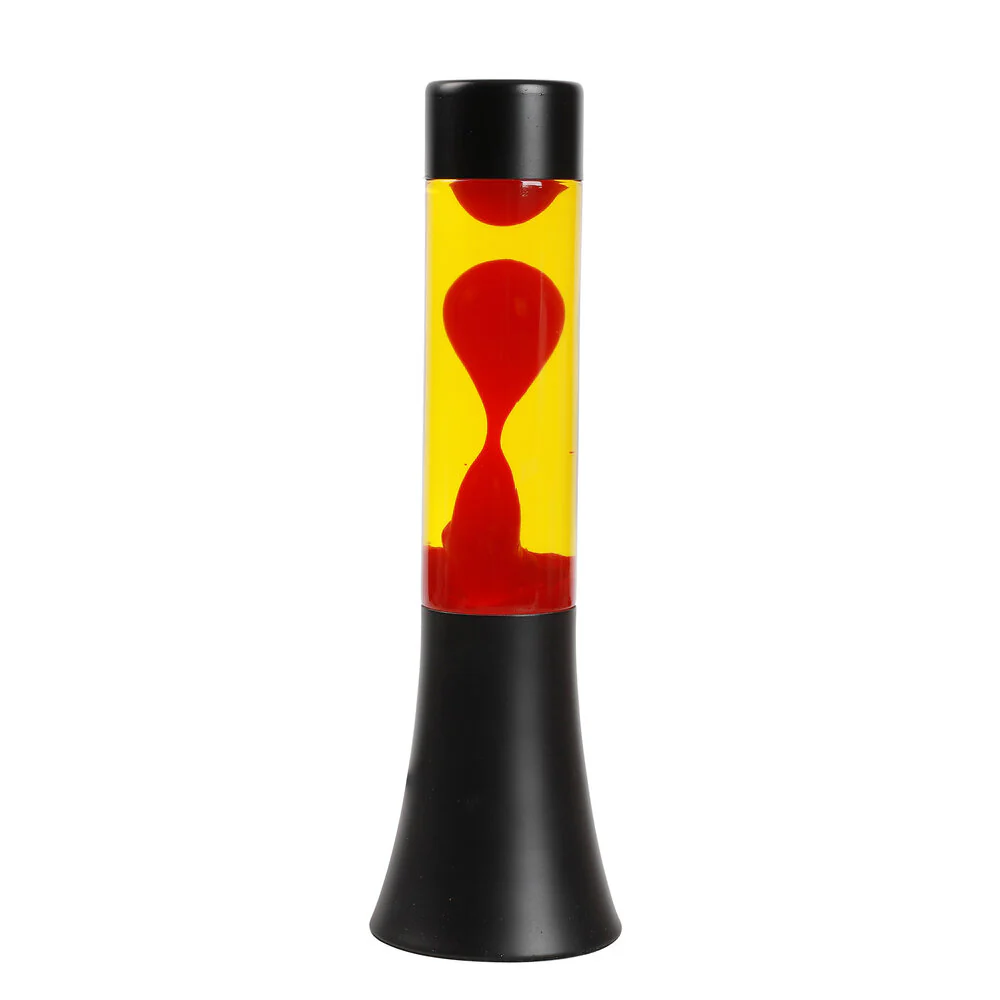 I-Total  Lavalampe, gul/rød - H30 cm