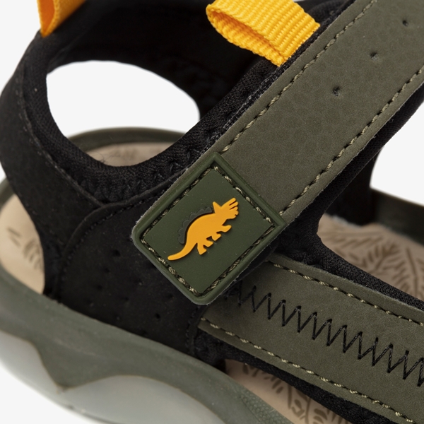 Blue Box jongens sandalen groen met lichtjes