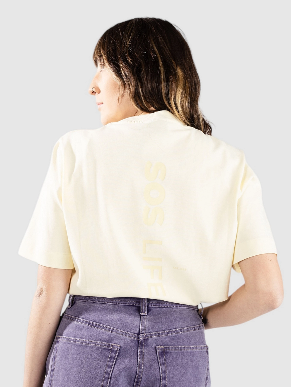 SOS Semeru T-Shirt transparent yellow