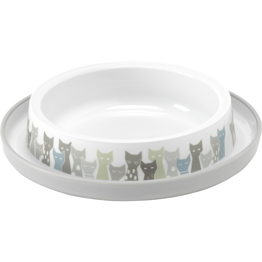 Gamelle, trendy maasai grise ø 16 cm, 210 ml pour chat