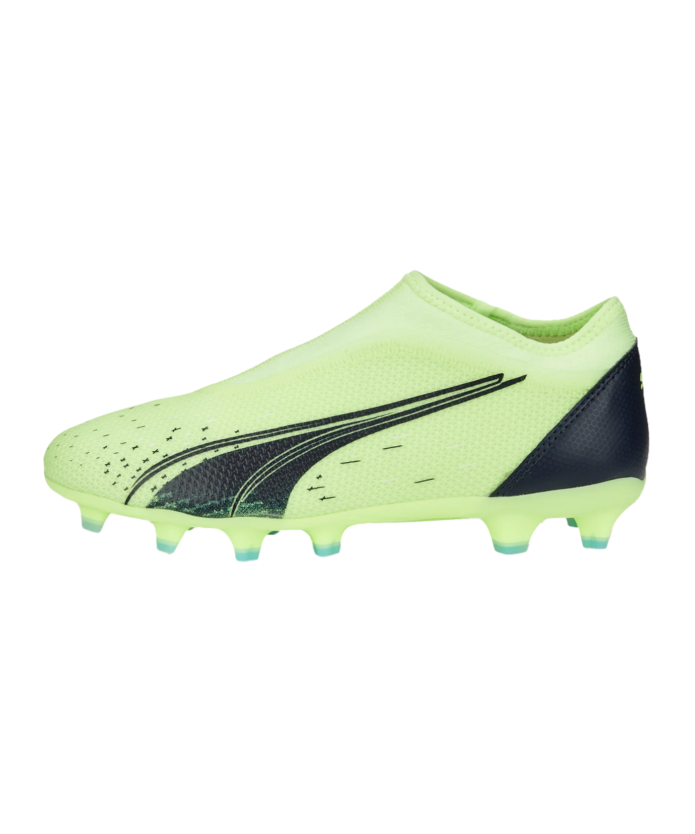 PUMA ULTRA Fastest Match LL FG/AG Jr Kids Grün F01