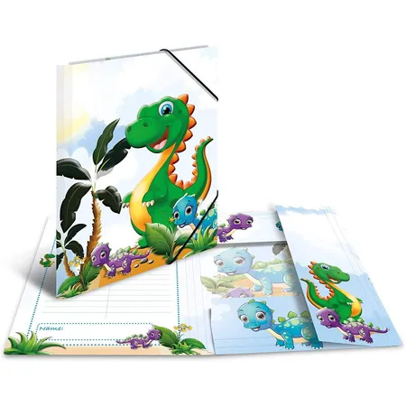 HERMA Sammelmappe A4 Karton Motiv Dinos