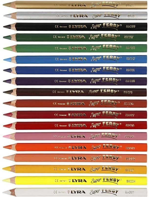 Lyra Super Ferby Kleurpotloden Multicolor 18 Stuks