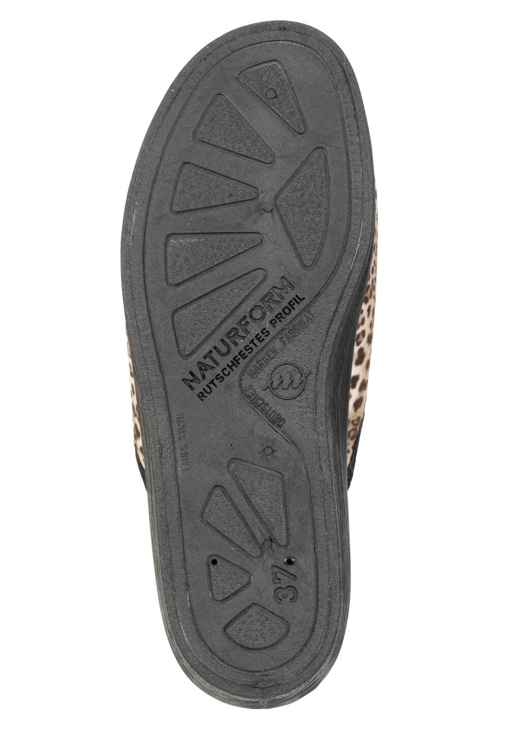 Trendige Damen-Hausschuhe, im Leo-Look
