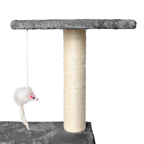 Kattetre med Hule og Tunnel - 90 cm