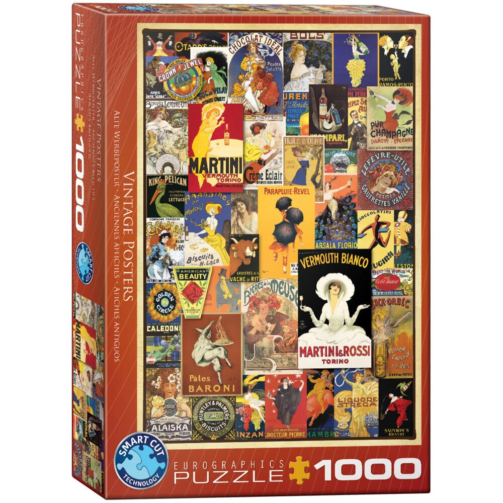 Alte Werbeposter (Puzzle)