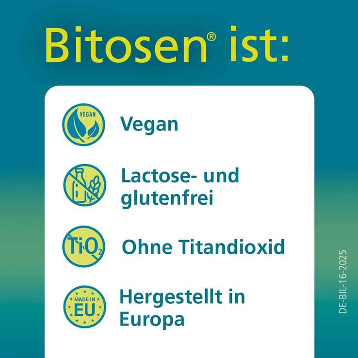 Bitosen 20 mg Schmelztabletten, 10 St