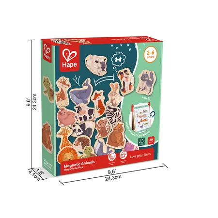 Hape Magnetische Tiere, 30 Teile