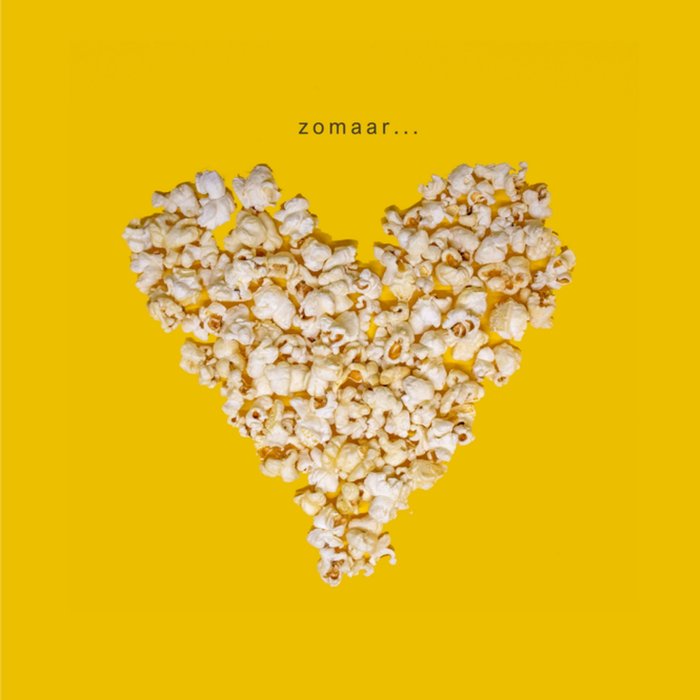 Photoflash | Zomaar kaart | Popcorn