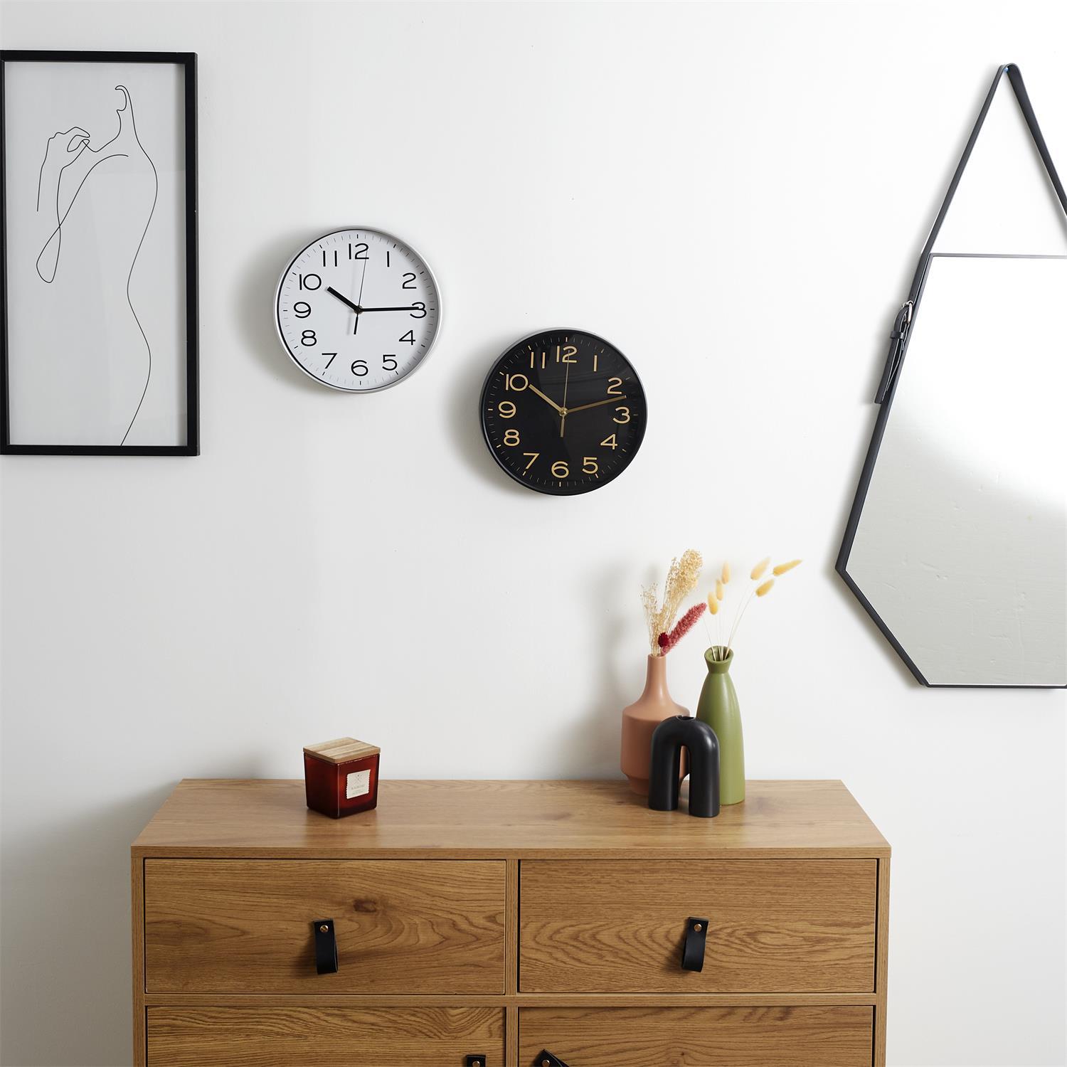 HORLOGE SILENCIEUSE STUDIO D.25CM