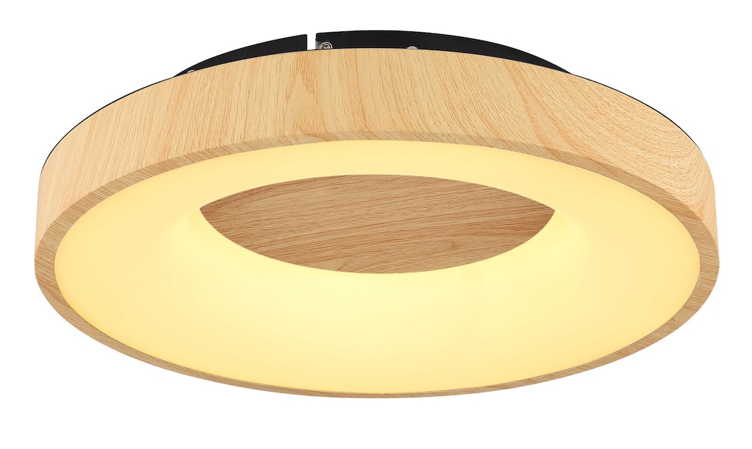 Deckenlampe Jolli Braun/Schwarz/Weiß ø 40 cm H 10 cm