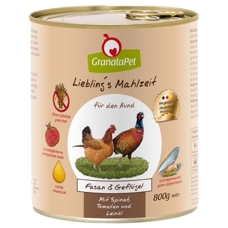 GranataPet Liebling's Mahlzeit 12 x 800 g