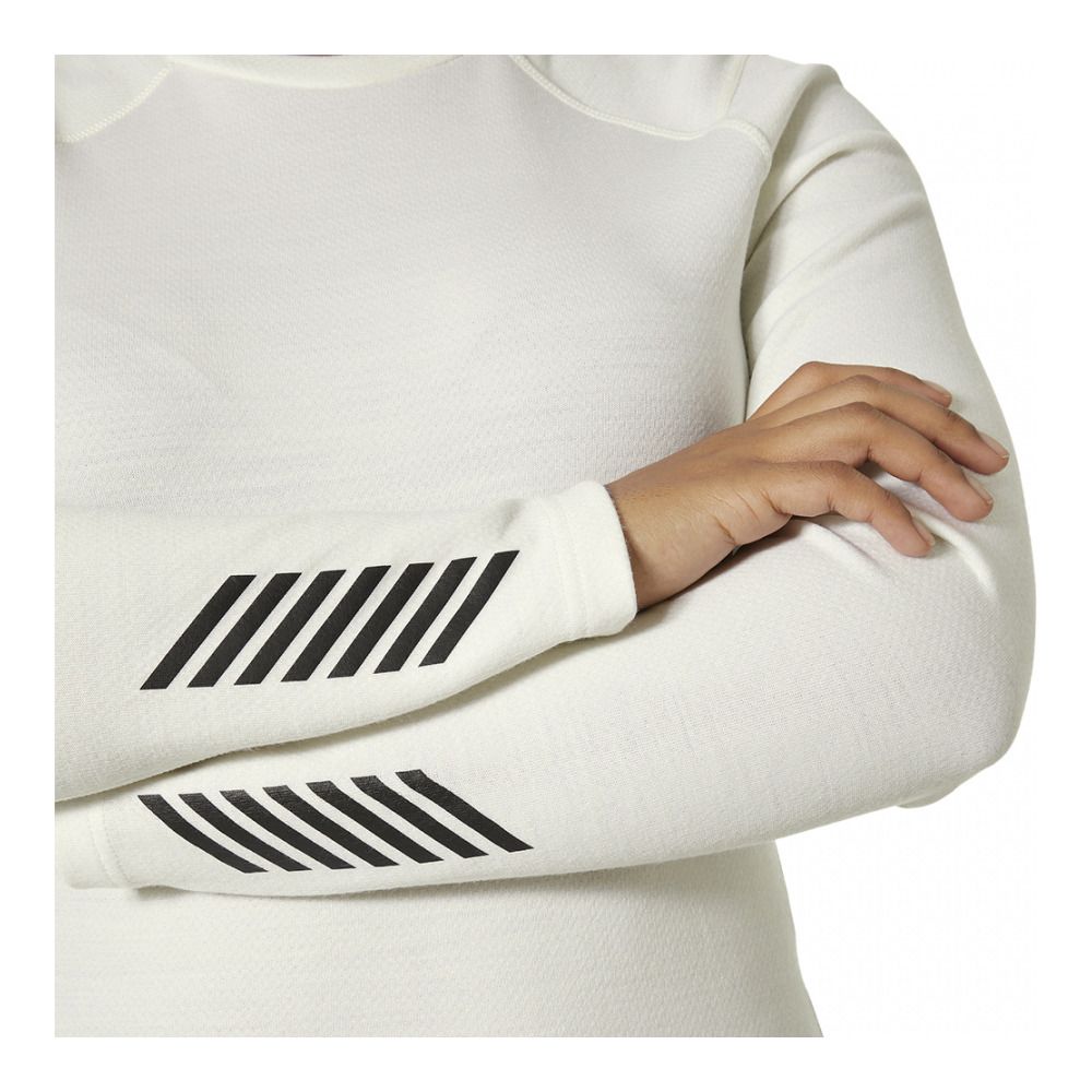 Helly Hansen LIFA MERINO MIDWEIGHT - Sous-couche Femme offwhite