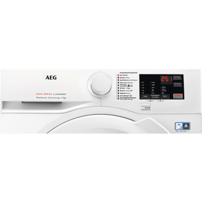 AEG LF62R7400 6000 serie ProSense wasmachine