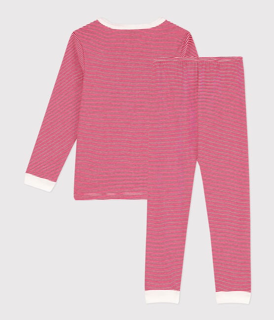 Pyjama milleraies en coton enfant