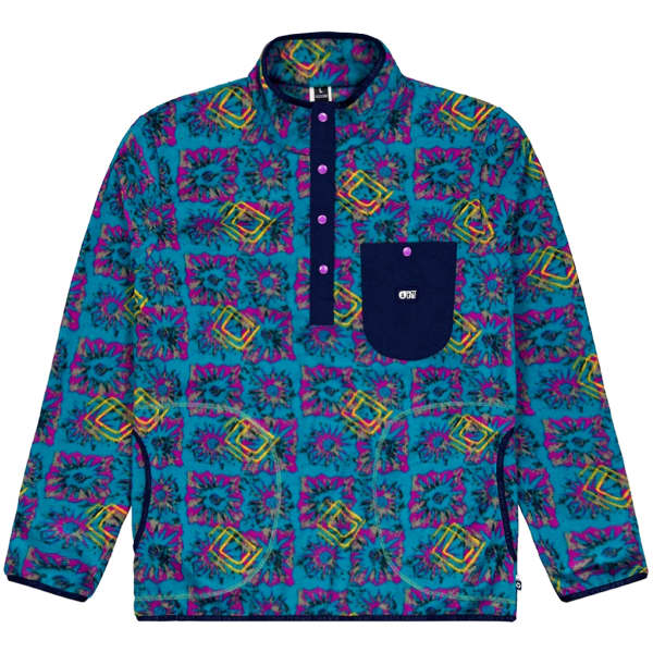 Sweat polaire PICTURE ORAVIK 1/4 FLEECE FIZZY PRINT