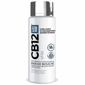 Bain De Bouche Dents Blanches Haleine Fraîche 12h - 250ml