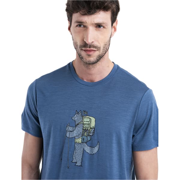T-shirt randonnée ICEBREAKER M MERINO 150 TECH LITE III SS TEE DAWN