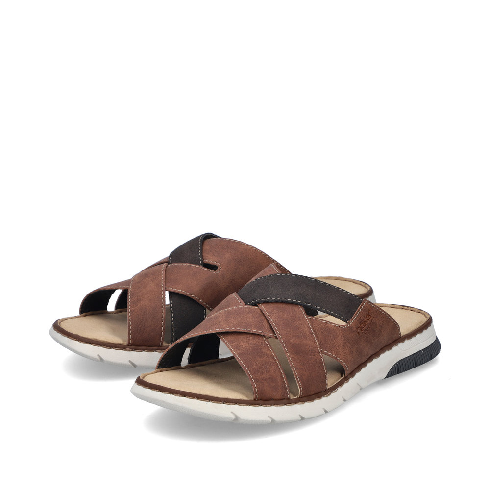 Rieker Herren-Pantolette Braun