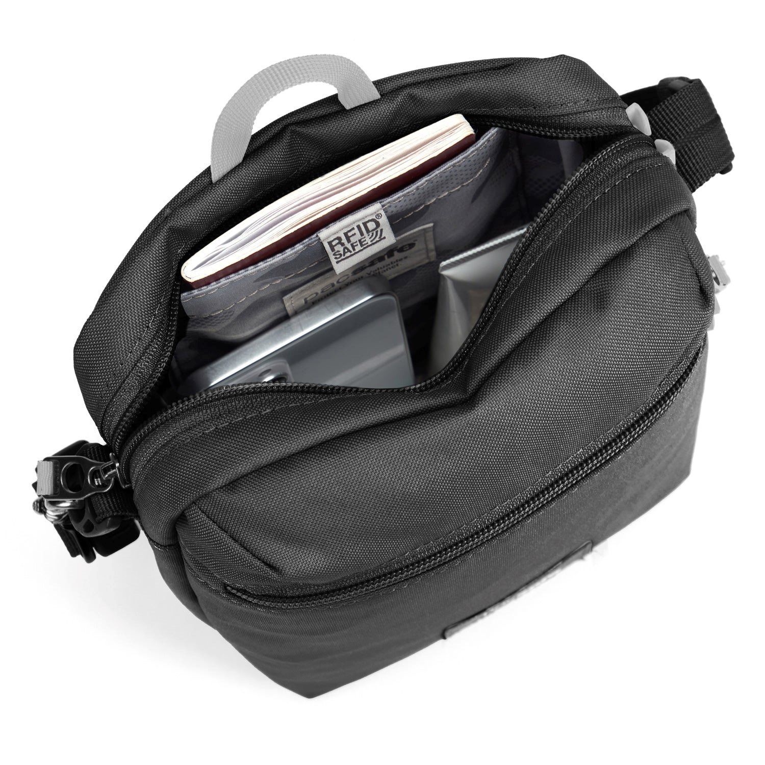 Pacsafe Go Festival Crossbody Anti-Theft jet black