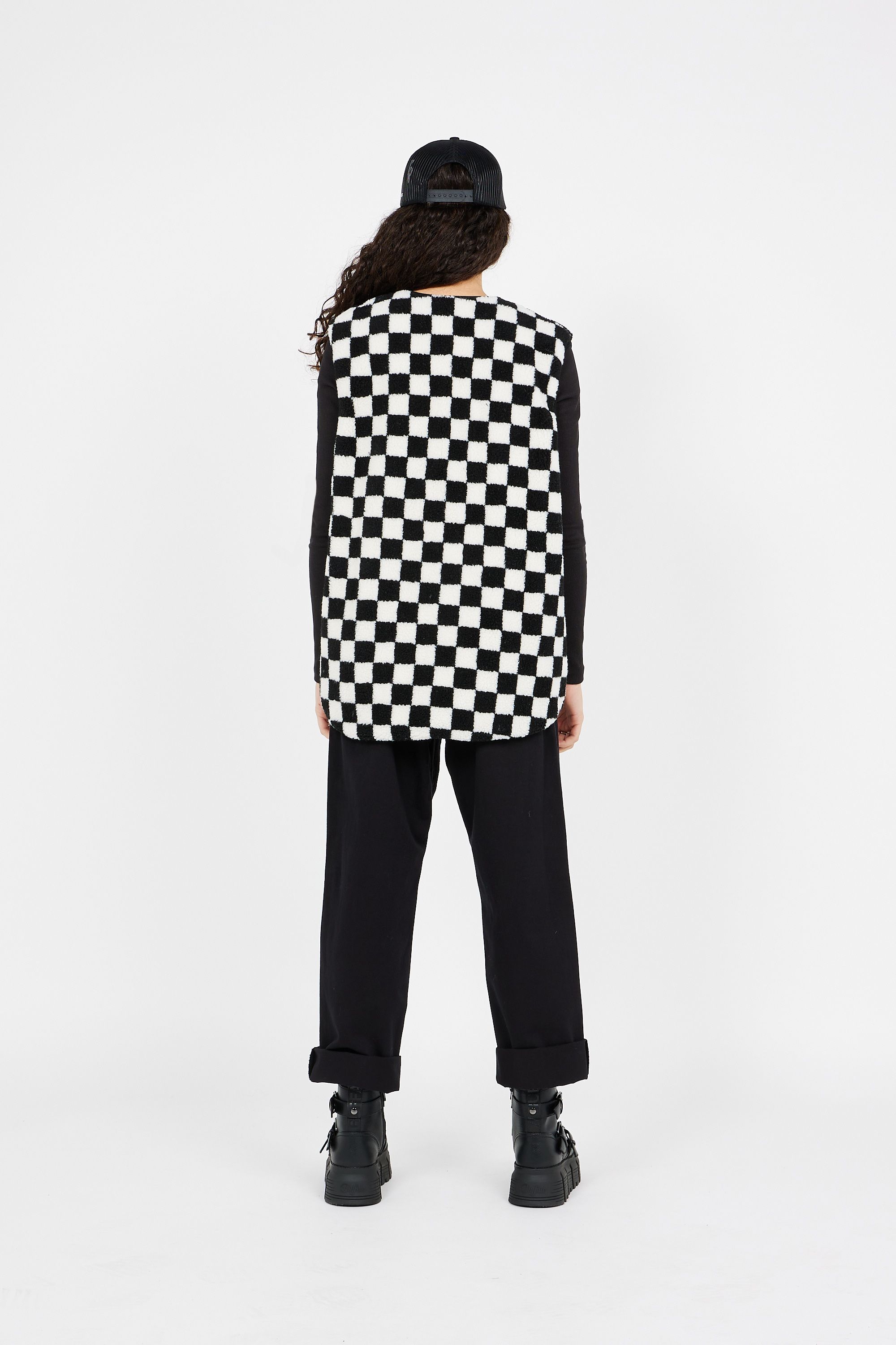 VANS veste MASON REVERSIBLE VEST DIGI BLACK Noir