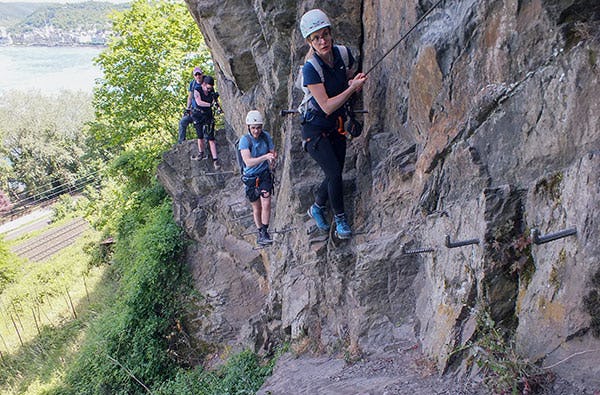 Klettersteig - Einsteigertour - in Boppard als Geschenk