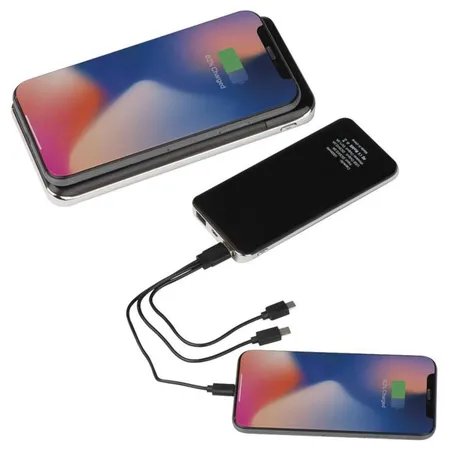 Macma Powerbank mit Induktionsladefunktion, Leistung von 8.000mAh