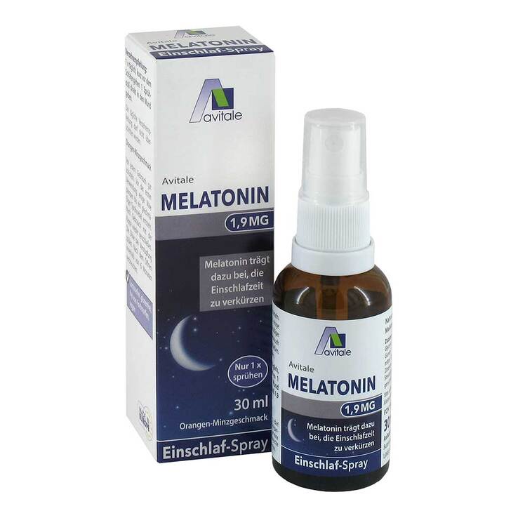 Melatonin 1,9 mg Einschlaf-Spray, 30 ml