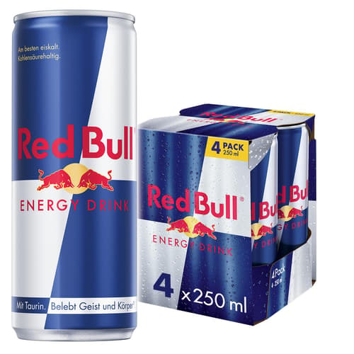 Red Bull Energy Drink 4Pack (EINWEG)
