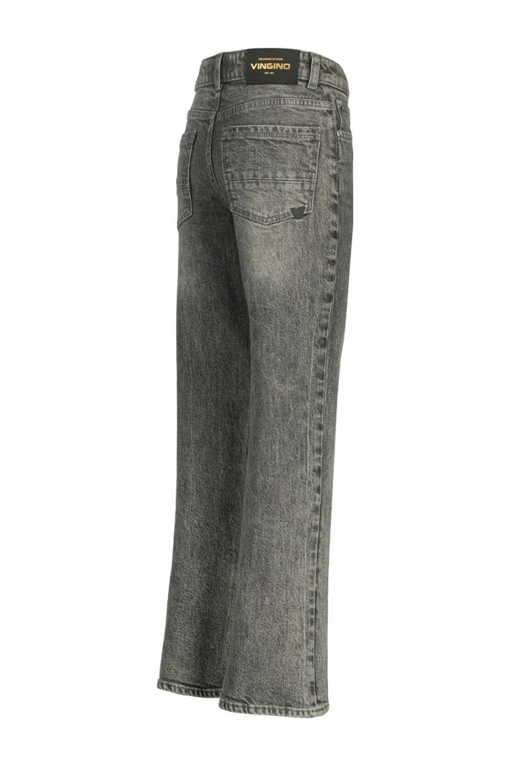 Vingino straight leg jeans grey denim