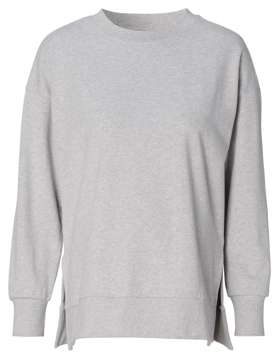 Noppies Maternity Trui met voedingsfunctie Pepe - Grey Melange