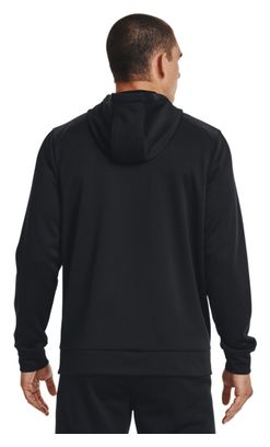 Sweat à capuche Zippé Under Armour Armour Fleece Noir Homme