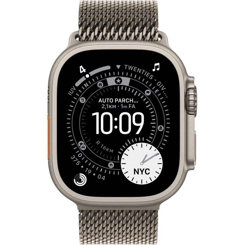 Apple MGHN4ZM/A accessoire intelligent à porter sur soi Bande Titane