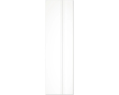 Walk-in SCHULTE ExpressPlus Alexa Style 2.0 90 cm profiel wit glasdecor vloerbeslaand vuilafstotend glascoating omkeerbaar
