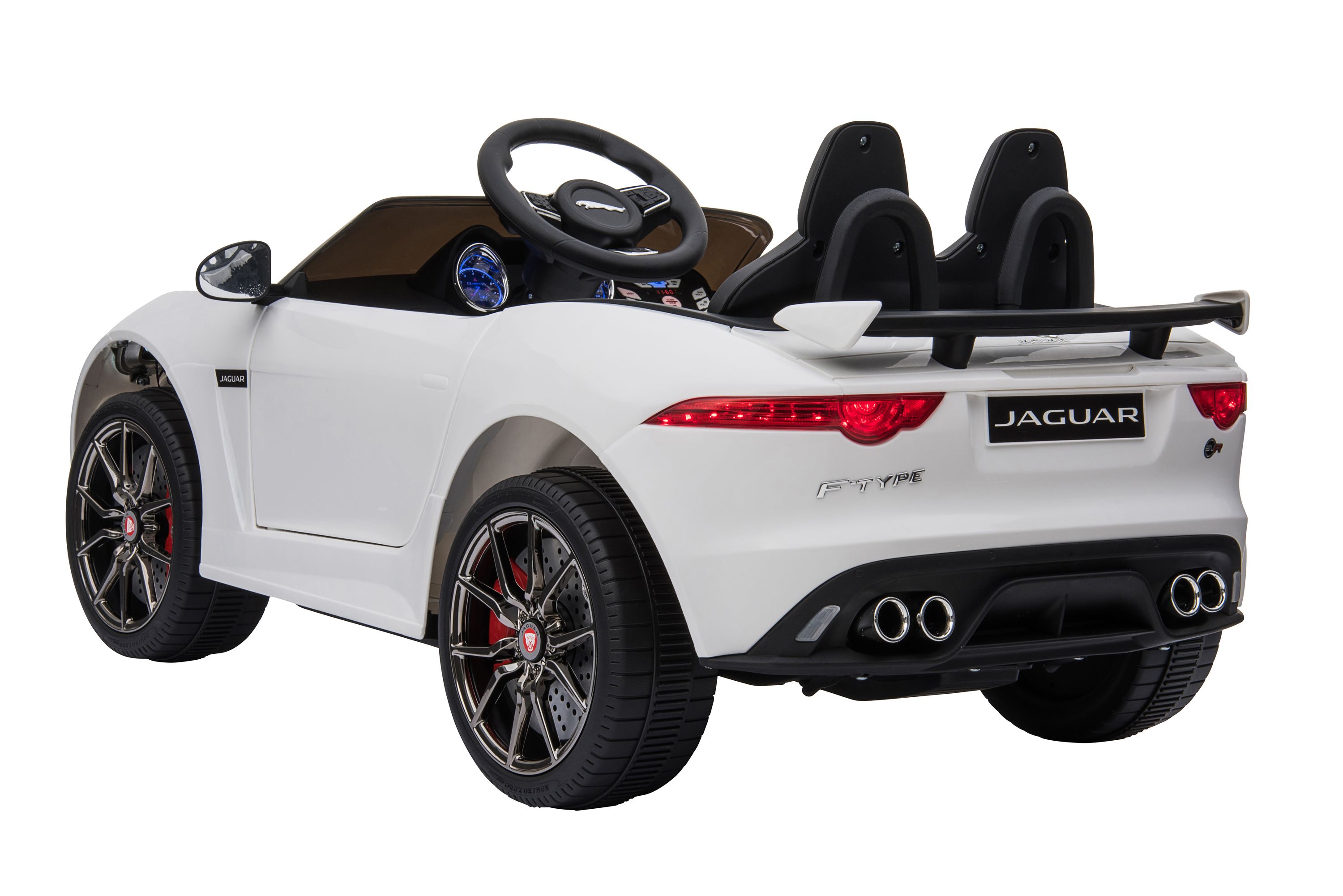 Elektroauto Kinder Jaguar weiss