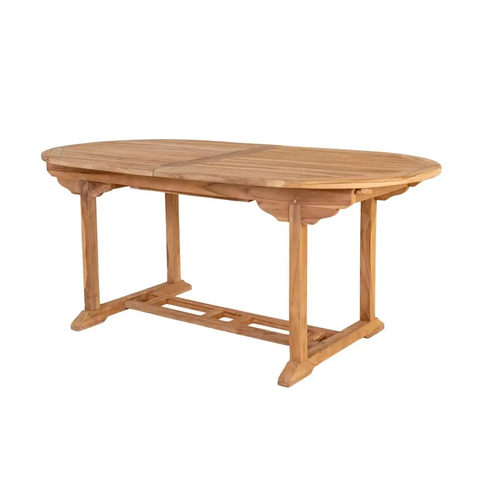 Artichok Seff Uitschuifbare Tuin Tafel Naturel - 180 - 240 x 90 cm