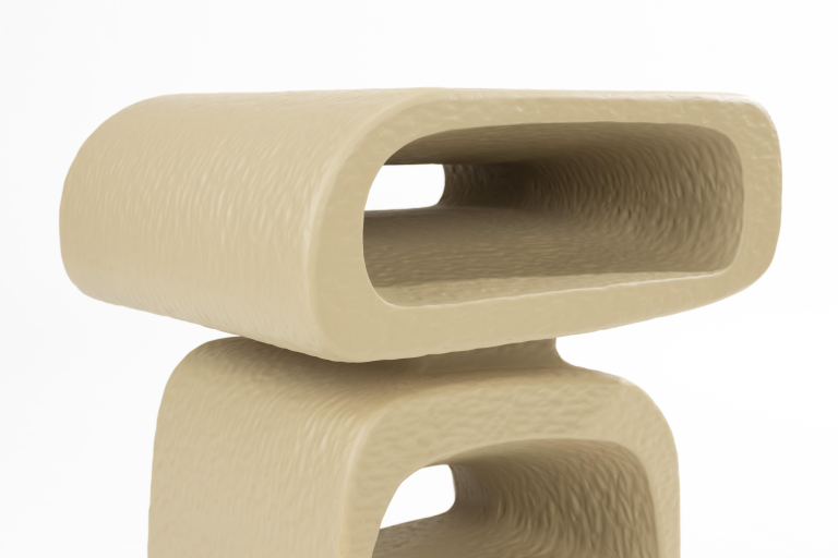 Zuiver Eddy bijzettafel beige