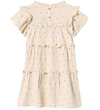 Fliink Kleid - Blooming - Sandshell AOP