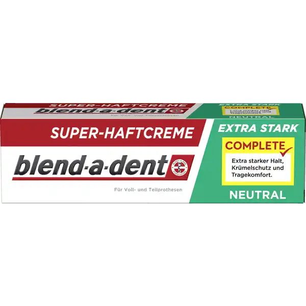 Complete Super-Haftcreme Neutral Extra Stark