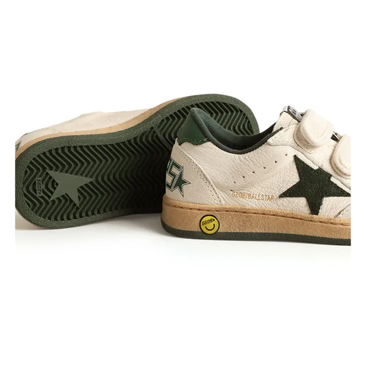 Golden Goose Baskets Scratchs Ballstar | Vert