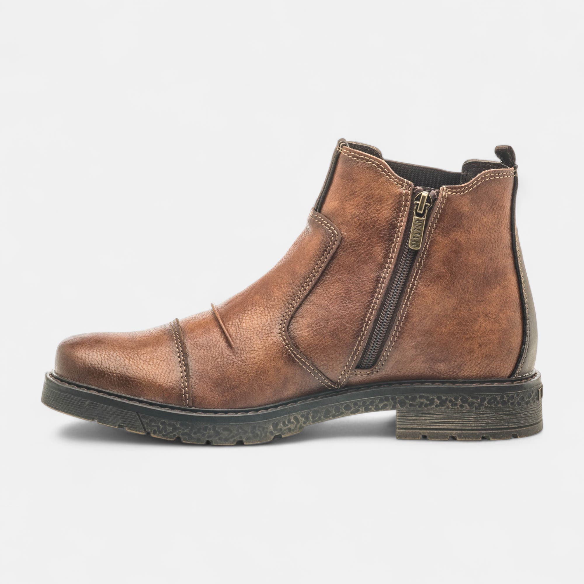 Boots chelsea Homme marron