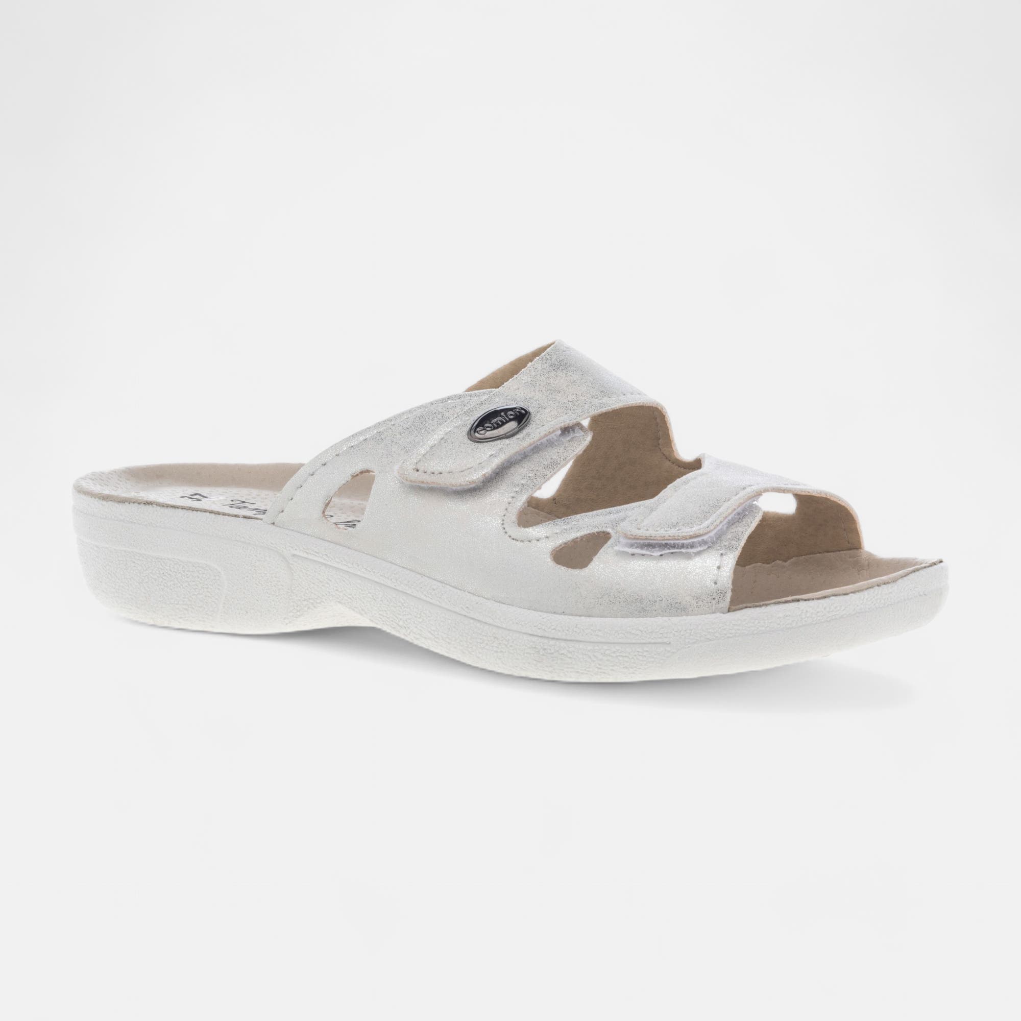 Chaussures confort paramédical Femme beige