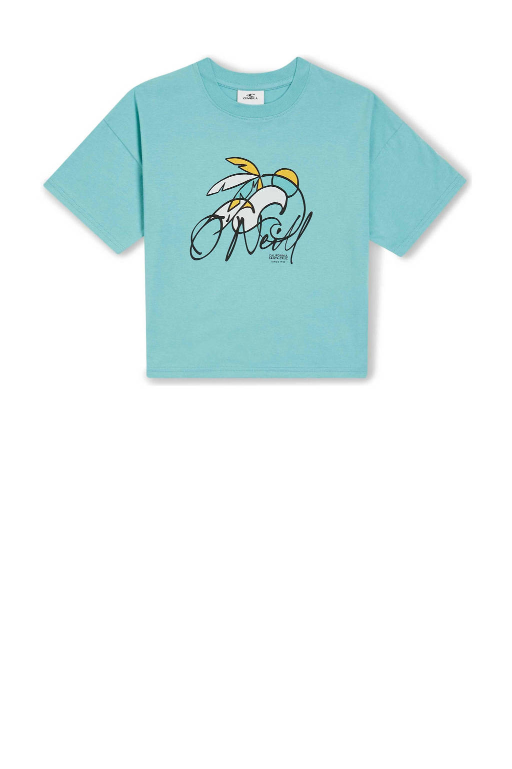 O'Neill T-shirt met printopdruk blauw