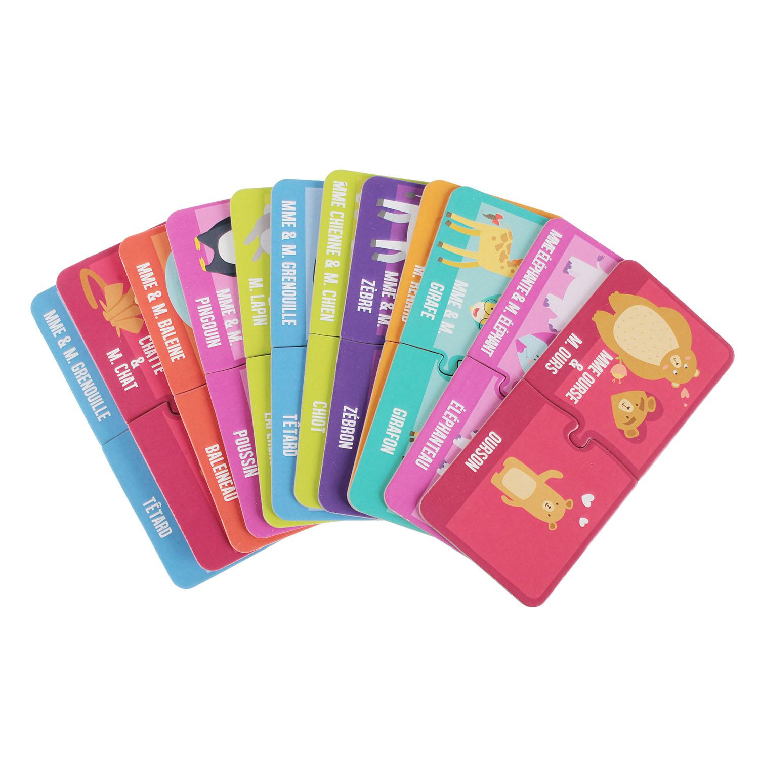CARTE EDUCATIVE J APPRENDS LES ANIMAUX X30