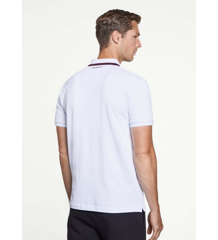 Polo Hackett com Ponteira Branca