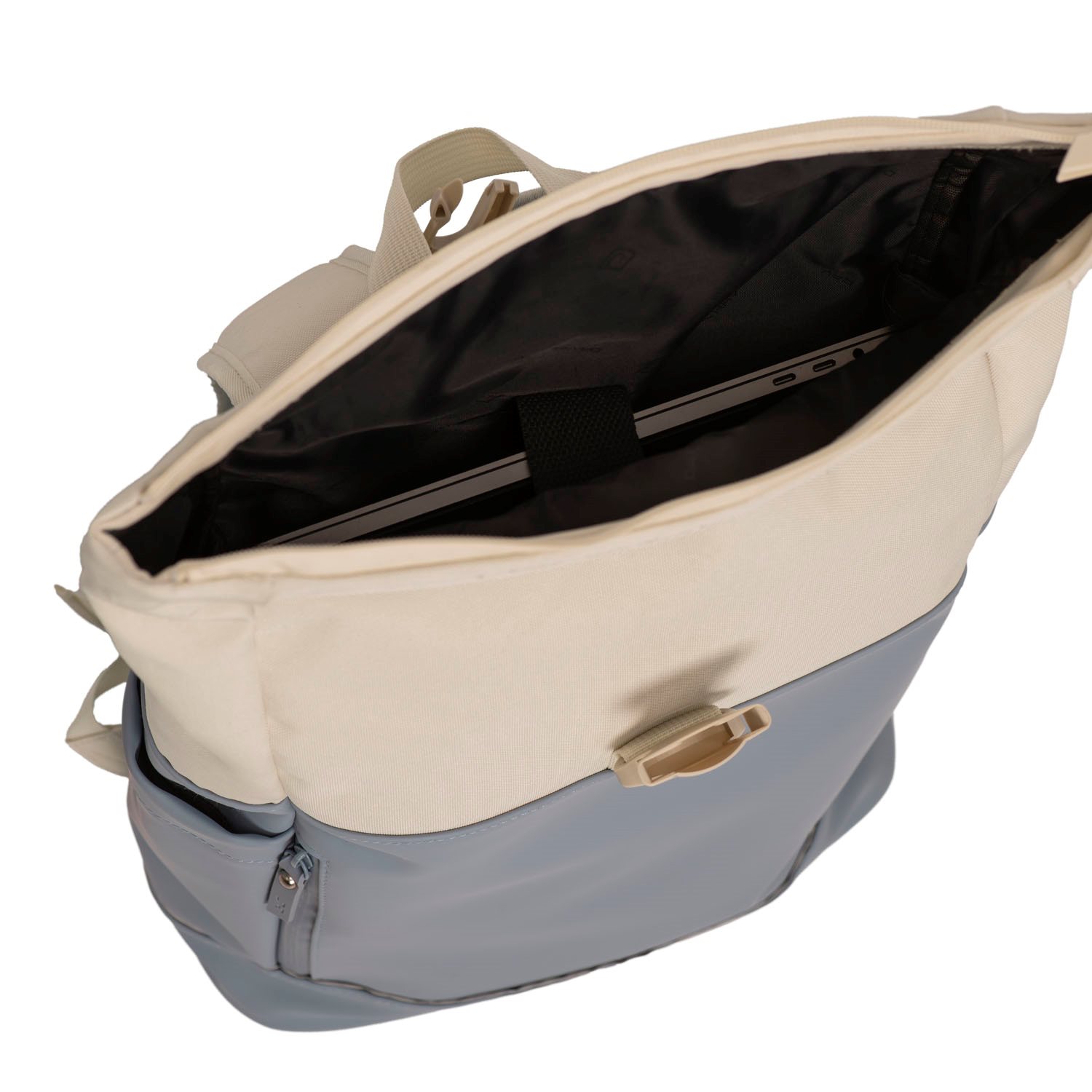 Daniel Ray Pittsburgh Water-Repellent Backpack soft blue/beige