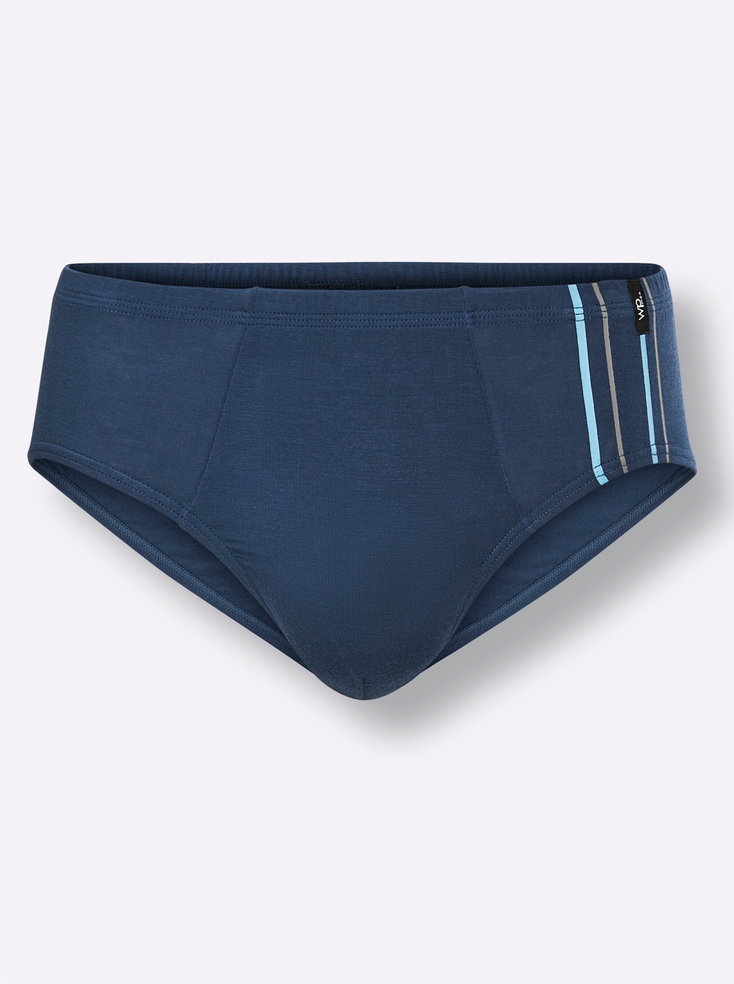 wäschepur men Slip in dunkelblau-aqua